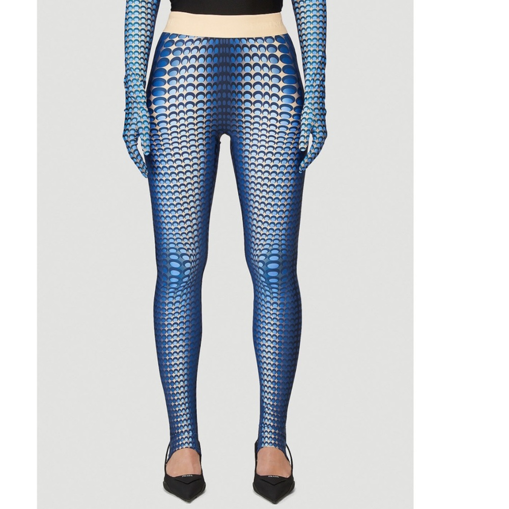 Marine Serre's Moon fish stretch-jersey leggings Large (matching top  available)